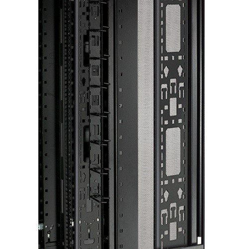 APC AR7502 Kit Panel de Gestión de Cables para Bastidor, Negro, 42U, 2 Piezas, Compatible con SMX1000CUS, SMX1500RM2UCNCUS