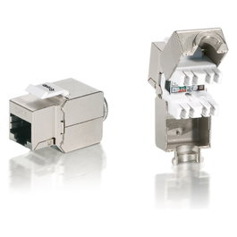 Equip Kit 8 uds conector hembra rj45 ftp cat6 panel keystone