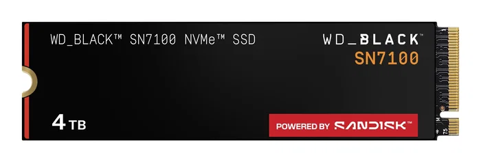 Western Digital WD_BLACK SN7100 4 TB M.2 2280 NVMe PCIe Gen4