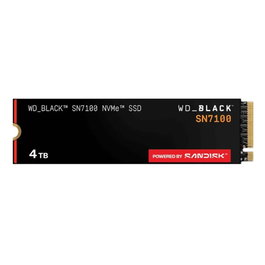 WD Black SN7100 SSD 4TB PCIe Gen4 M.2 2280 Disco Duro Interno