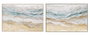 DKD Home Decor Cuadro Lienzo Abstracto Pack de 2