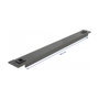 DeLOCK Cubierta ciega sin herramientas para gabinete de red 19" 1U, tapa ciega de metal negro