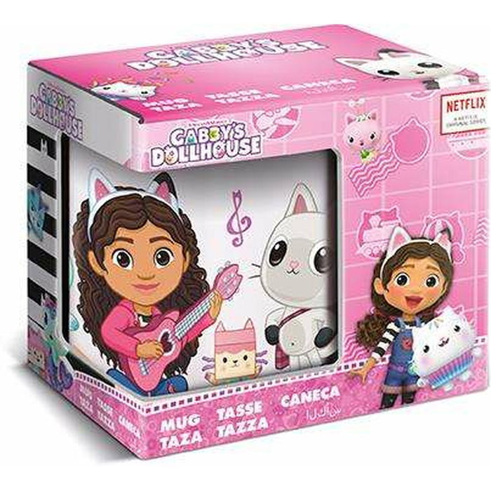 Stor Taza de Cerámica Gabby's Dollhouse 325 ml en Caja de Regalo Stor Taza de Cerámica Gabby's Dollhouse 325 ml en Caja de Regalo