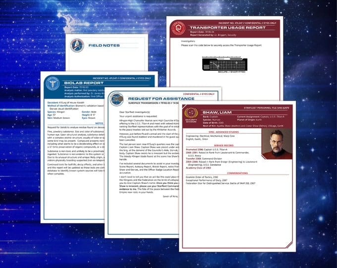 Star Trek Picard Murder Mystery Game Murder on the Titan-A *Edición Inglés* Star Trek Picard Murder Mystery Game Murder on the Titan-A *Edición Inglés*