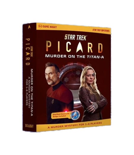 Star Trek Picard Murder Mystery Game Murder on the Titan-A *Edición Inglés* Star Trek Picard Murder Mystery Game Murder on the Titan-A *Edición Inglés*