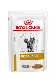 Royal Canin Feline Urinary S-O Alimento Húmedo para Gatos en Salsa, 12 Sobres de 85g