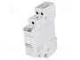 FINDER Relé de instalación 20.23 biestable 24V DC 16A NC+NA