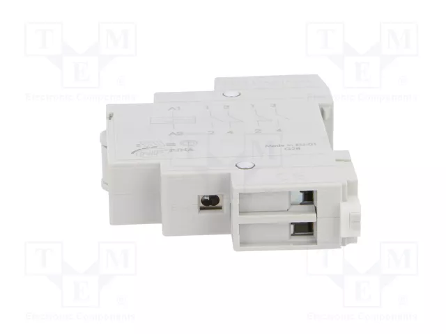 FINDER Relé de instalación 20.23 biestable 24V DC 16A NC+NA