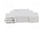 FINDER Relé de instalación 20.23 biestable 24V DC 16A NC+NA