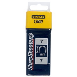 Stanley Grapa Cable Tipo 7 10Mm - 12Mm (1000 Unds) Medidas 12Mm