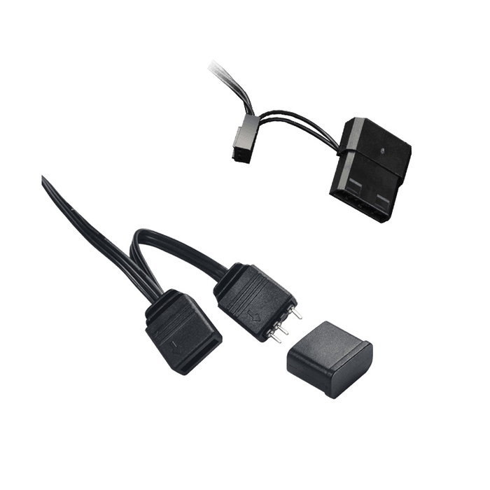 Phoenix technologies Ventilador Gaming Caja 14cm ARGB LED para PC con Doble Posición y Flujo de Aire Máximo 36.79 CFM