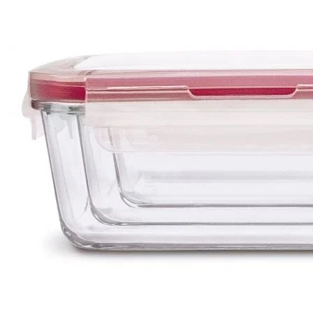 Pack 3 Recipientes de Cristal Iris 8620-3V