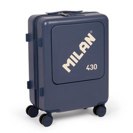 Milan Maleta de cabina rígida Azul marino 50 l