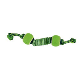 Nayeco Nudo con 2 Pelotas de Tennis Bicolor 38cm