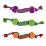 Nayeco Nudo con 2 Pelotas de Tenis Bicolor de 38cm