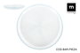 La Mediterranea Plato de Vidrio Venezia Ø 31 cm, Pack de 6 unidades