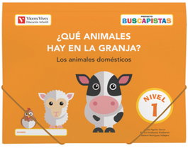 VICENS VIVES Buscapistas N-1 ¿Qué animales hay en la granja? (P3), Isabel Aguilar García