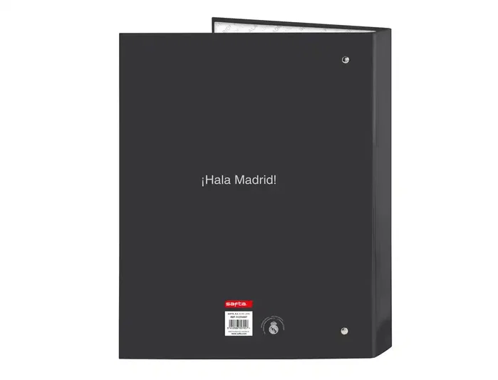 Safta Carpeta de Anillas Mixtas Real Madrid 1ª Equipación 25/26 Folio Safta Carpeta de Anillas Mixtas Real Madrid 1ª Equipación 25/26 Folio
