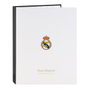 Safta Carpeta de Anillas Mixtas Real Madrid 1ª Equipación 25/26 Folio