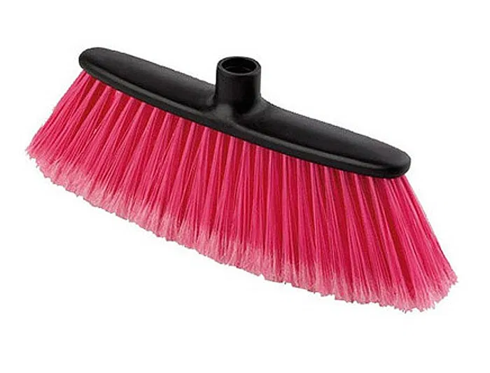Blanca Escoba básica sin palo cerdas sintéticas 300x120x90 mm Blanca Escoba básica sin palo cerdas sintéticas 300x120x90 mm