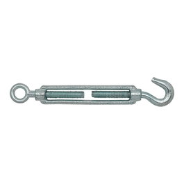 Edm Tensor gancho-anilla DIN-1480 TNS01 M10 de acero galvanizado