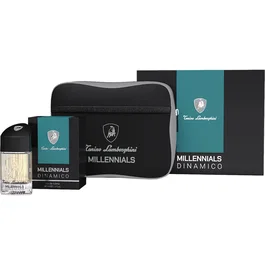 Tonino Lamborghini Set Millennials Dinamico Eau De Toilette para Hombre con Bolsa de Tela