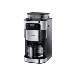 Severin Máquina de Café 1.25 Litros Color Negro y Plata KA 4813 (Ref. 4813000)