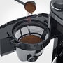 Severin KA 4813 Cafetera con molinillo, negro y plata