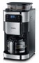 Severin KA 4813 Cafetera con molinillo, negro y plata