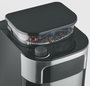 Severin KA 4813 Cafetera con molinillo, negro y plata