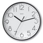 Hama Reloj de Pared Salina, Negro