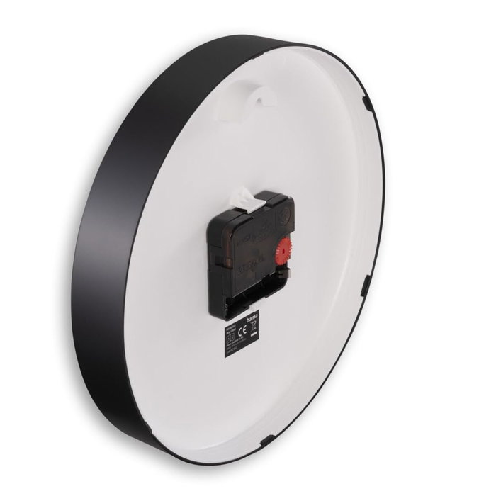Hama Reloj de Pared Salina, Negro