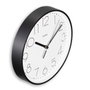 Hama Reloj de Pared Salina, Negro