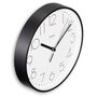 Hama Reloj de Pared Salina, Negro