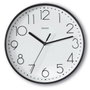 Hama Reloj de Pared Salina, Negro