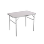 Mesa Plegable Blanca de Aluminio 90x60 cm para Camping y Playa MARBUENO SUMMER 10014B