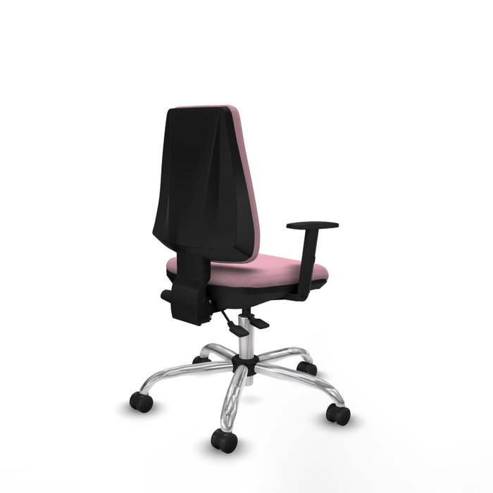 PIQUERAS Y CRESPO Silla de oficina Elche Rosa con mecanismo Asincro PIQUERAS Y CRESPO Silla de oficina Elche Rosa con mecanismo Asincro