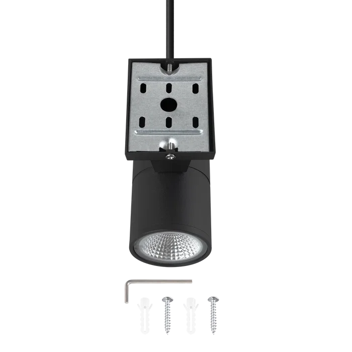 Aplique LED Exterior 2x7W Blanco Cálido 3000K Aluminio 14W 1400lm