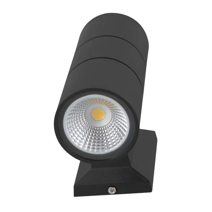 Aplique LED Exterior 2x7W Blanco Cálido 3000K Aluminio 14W 1400lm