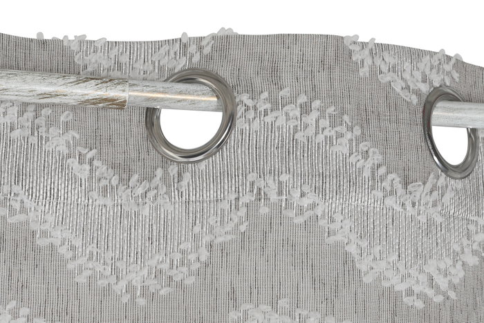 DKD Home Decor Cortina Bordada Beige 140x260 cm