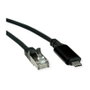 ROLINE Cable Conversor USB 3.2 Gen 2 Tipo C a Gigabit Ethernet, 2m, Negro