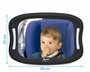 KioKids Espejo Retrovisor Contramarcha con LED y Control Remoto para Coche