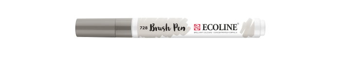 Ecoline Brush Pen Gris Cálido Claro 728