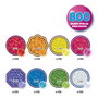 Aquabeads Recarga de Abalorios Neón 35143, Set de 800 Cuentas para Manualidades en 8 Colores Incluye Cuentas Clásicas, Poligonales y Estrella +4 Años
