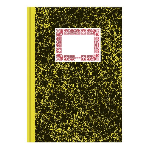 Dohe Cuaderno de cuentas corrientes Cartone 100 hojas numeradas amarillo Dohe Cuaderno de cuentas corrientes Cartone 100 hojas numeradas amarillo