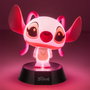 Paladone Lámpara LED Decorativa Icon Disney Stitch y Angel de Lilo & Stitch, 10 cm de Alto, Funciona con Pilas, Producto Oficial