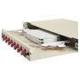 EQUIP Panel de empalme de fibra óptica 12 puertos LC-Duplex OM4 1U Gris