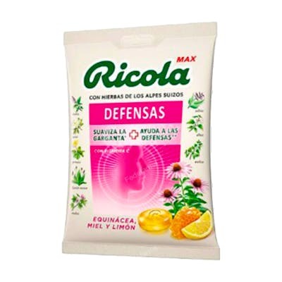 Ricola Max Bolsa Equinacea Miel Y Limon 70G Ricola Max Bolsa Equinacea Miel Y Limon 70G