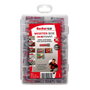Fischer Meister-Box - Surtido de tacos DuoPower universales 132 piezas