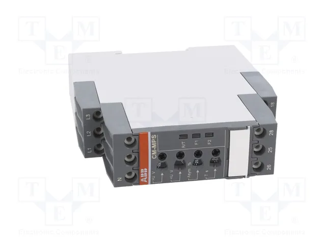 ABB CM-MPS Relé de monitorización de tensión DPDT